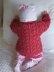 Jasmine - babies 8ply lace jacket