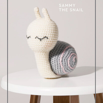 Sammy the Snail Toy in Paintbox Yarns - Leaflet