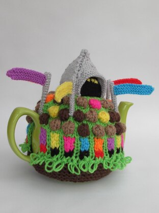 Glastonbury festival tea cosy