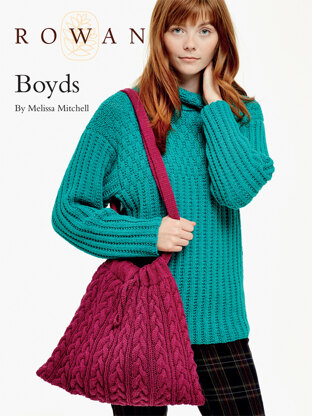 Boyds Shoulder Bag in Rowan Pure Wool Worsted