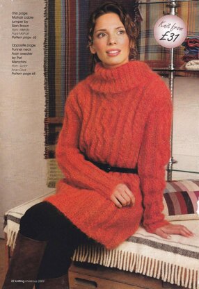 Mohair Cable Jumper