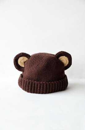 Bear Hat Crochet Pattern