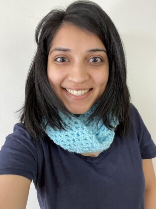 V Stitch Infinity Scarf