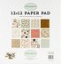 Echo Park Paper Carta Bella Single-Sided Paper Pad 12"X12" 24/Pkg - Flower Market, 12 Designs/2 Each