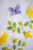 Vervaco Spring Flowers Tablecloth Printed Embroidery Kit