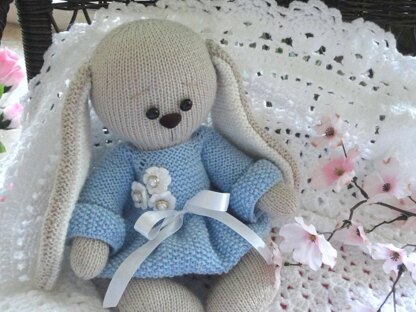 Pattern Knitted Bunny