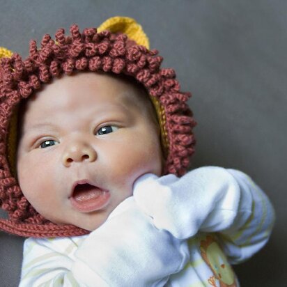 Tiny Roar Lion Bonnet