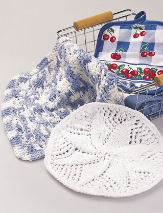 Doily Style Dishcloth in Bernat Handicrafter Cotton Solids