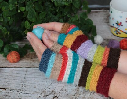 Scrappalicious Mitts