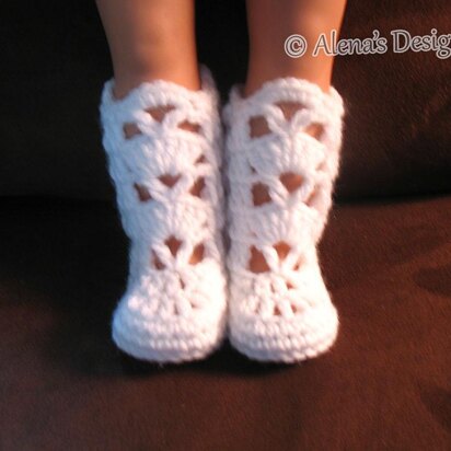 Elegant Boots for 18” Doll