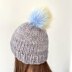 “Still Sea” Pompom Hat