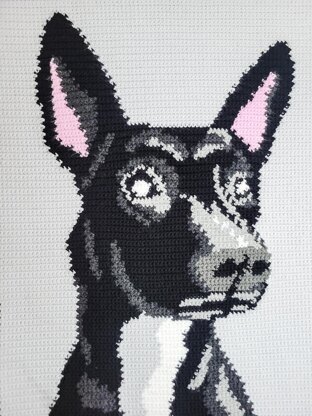 Shepherd Bull Terrier Tapestry
