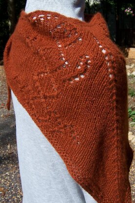 Autumn Cozy (a shawl in cashmere)