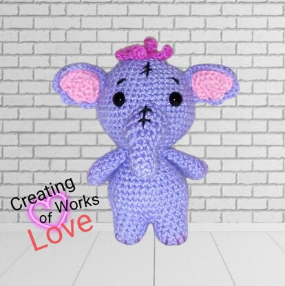 Mini Elephant Amigurumi