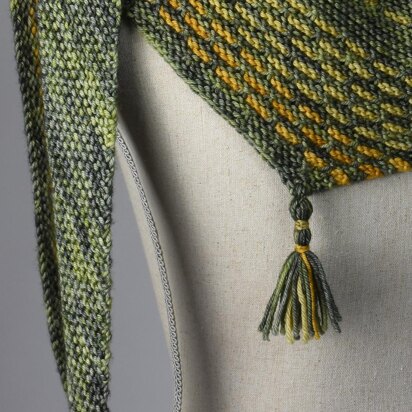 Conversation Scarf - knitting pattern