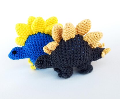 Miniature Stegosaurus Amigurumi/Plush Toy