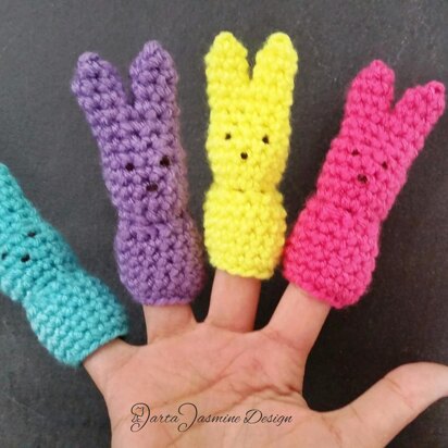 Easter Bunny Finger Puppets