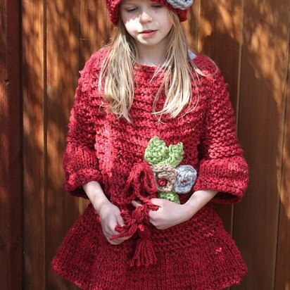 Ruby Tunic and hat - knitting pattern