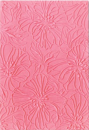 Sizzix 3D Impresslits Embossing Folder By Courtney Chilson - Azaleas