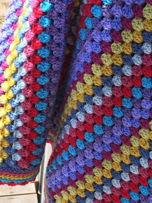 Carnival Granny Stripe Blanket