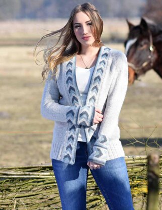 Lagertha Jacket in Juniper Moon Farm Herriot - Downloadable PDF