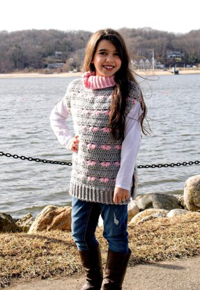 Sweetheart Poncho Sweater