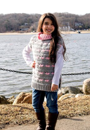 Sweetheart Poncho Sweater
