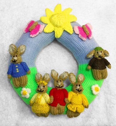 Peter Rabbit Beatrix Potter Wreath