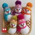 162 Snowman with 3 hats