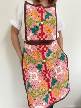 Martha's Retro C2C Apron