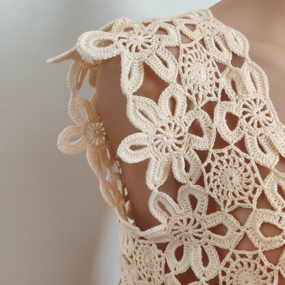 Crochet Flowers T-shirt