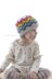 Rainbow Waves Hat