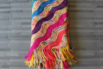 Spring Fringe Scarf