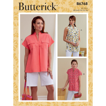 Butterick Misses' Top B6768 - Sewing Pattern