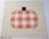 Gingham Pumpkin Blanket