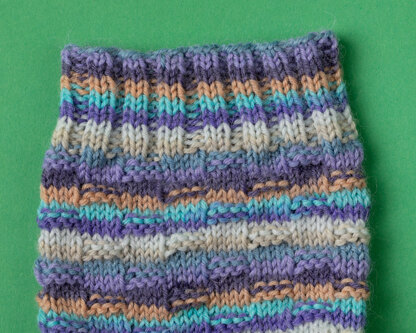 Warming Woven Socks - Free Knitting Pattern in Paintbox Yarns Socks