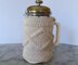 Aran Diamond Coffee Cozy