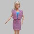 Pale Rose Cardigan for Doll