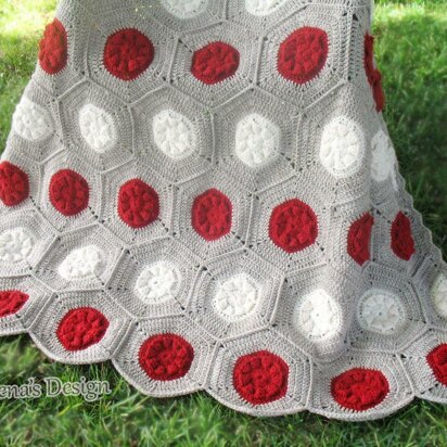 Hexagon Flower Blanket