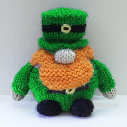 Lucky Leprechaun choc orange cover / toy