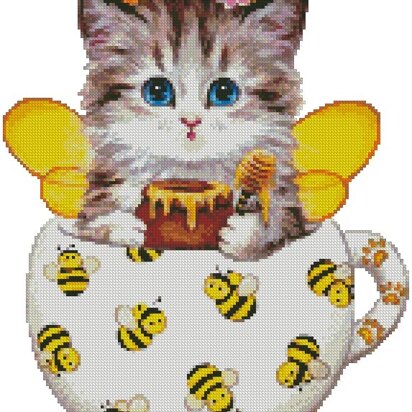 Bee Kitty Cup - #12623-KH