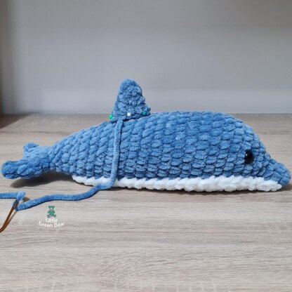 Dylan the Dolphin - UK Terminology - Amigurumi