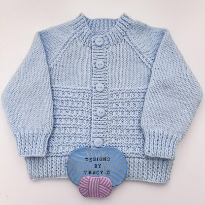 Katie Baby Cardigan 16-22" chest size