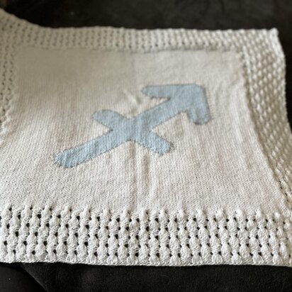 Sagittarius Zodiac Baby Blanket