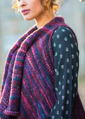 Tao Waistcoat in Berroco Millefiori Big - 392-1 PDF