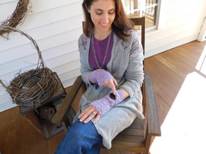 Sneak-a-Peak Wrist Warmers