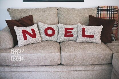 NOEL Pillow Covers