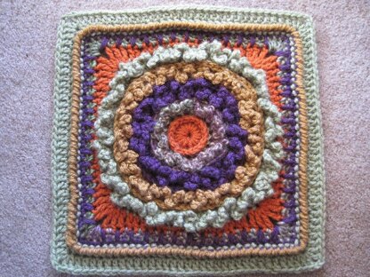 Loopy Dishcloth or Afghan Square