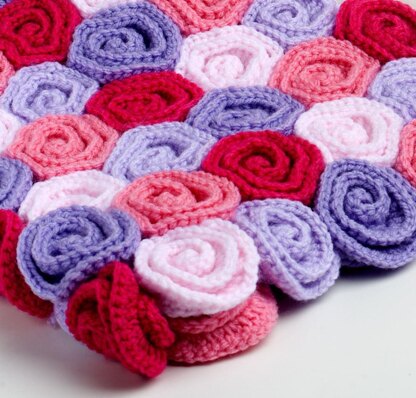 Rose Field Baby Blanket