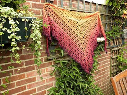 Lavender Cake Shawl